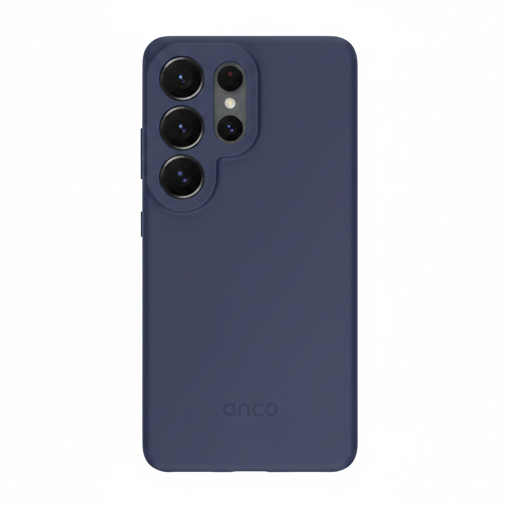 anco TPU Case Samsung Galaxy S26 Ultra Dark Blue – Frontansicht ohne Verpackung