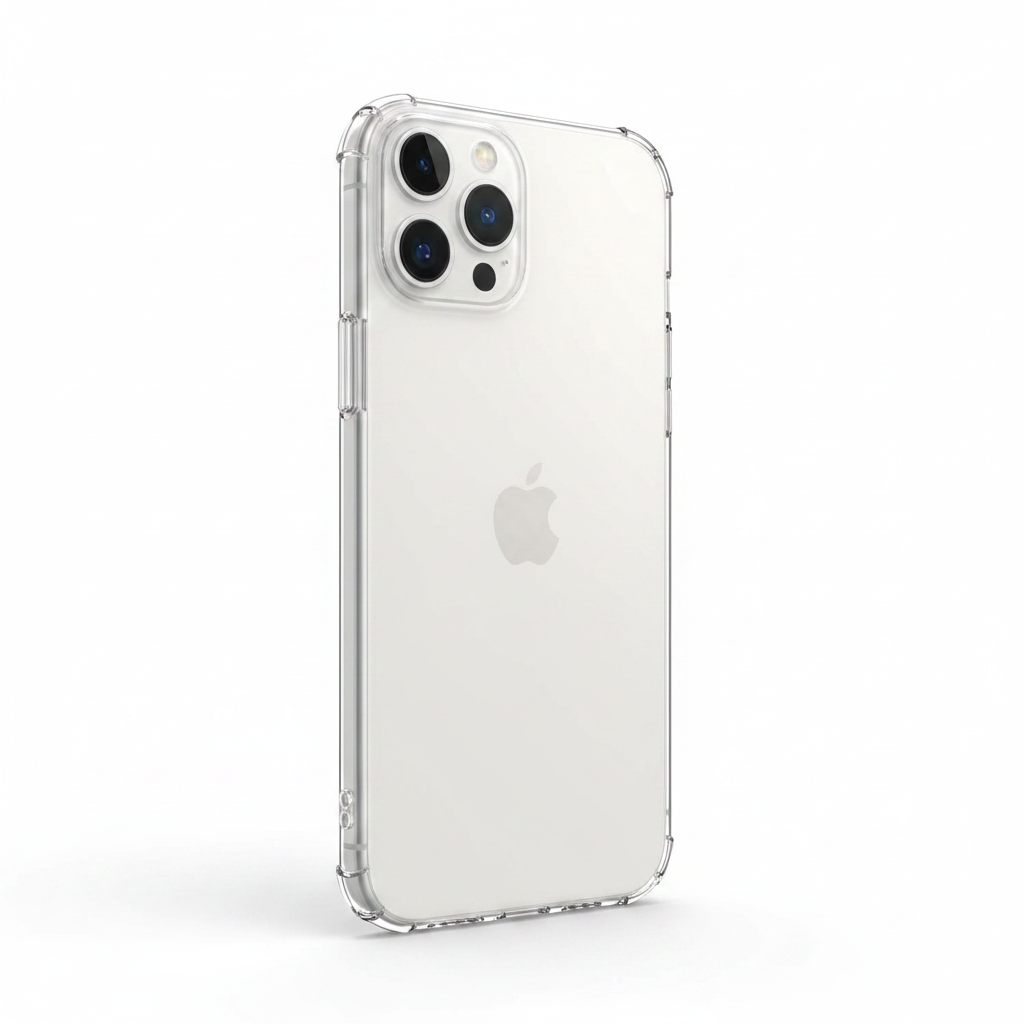 Transparente TPU Hülle für Apple iPhone 14 von anco – Protect Case mit verstärkten Ecken