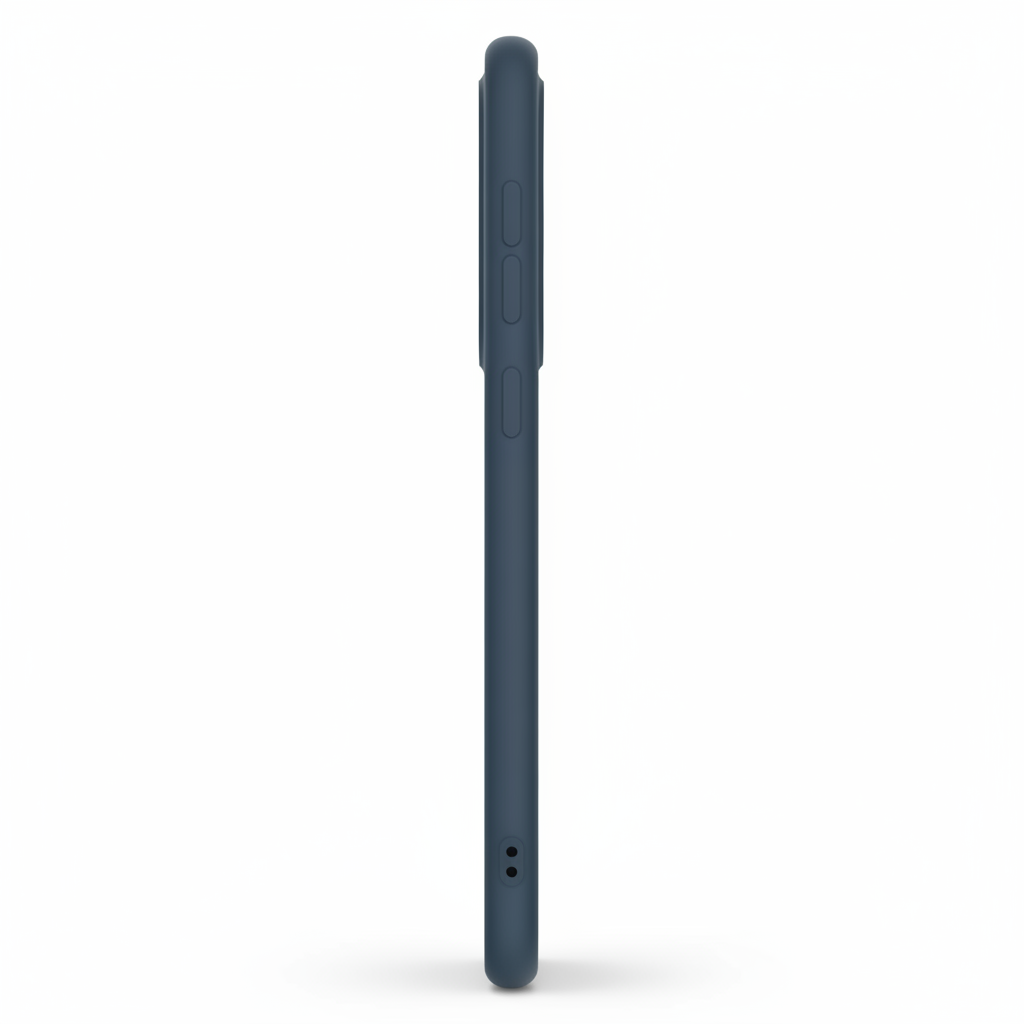 anco Liquid Silicone Case Samsung Galaxy S25 FE – Seitenansicht Slim-Profil