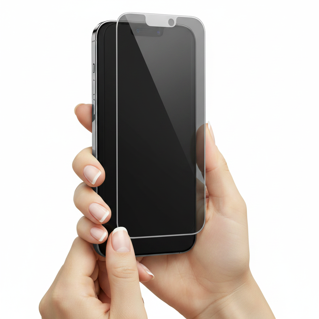 Privacy Glas auf iPhone