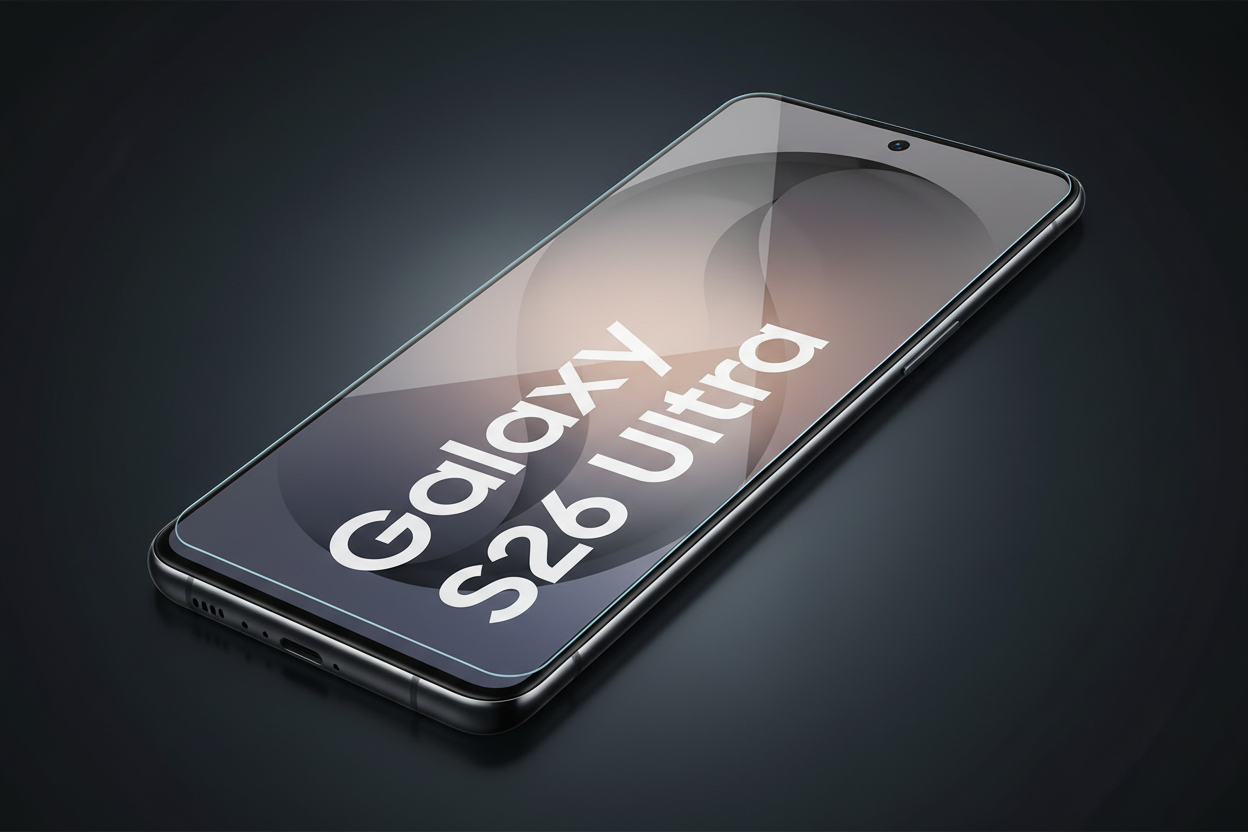anco Hybrid Glass S26 Ultra - Schrägansicht