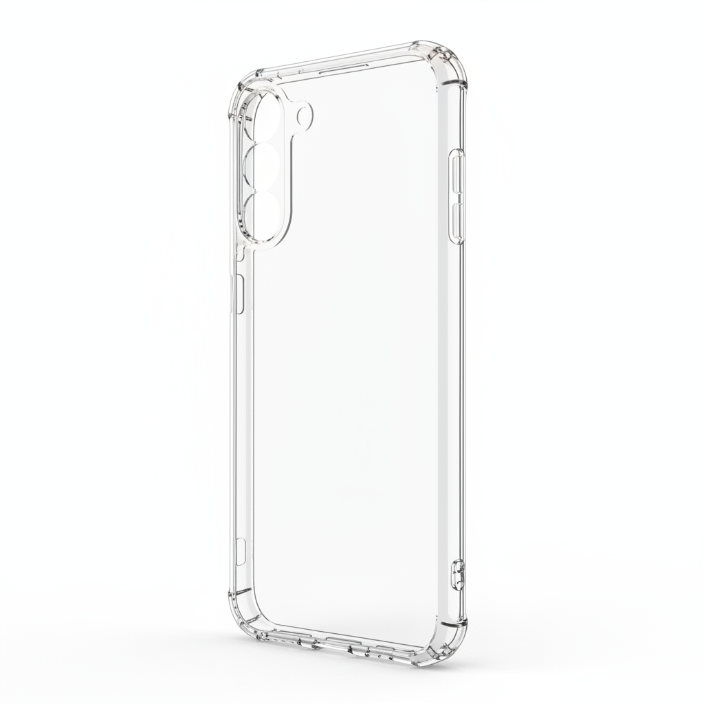 anco Protect Case Samsung Galaxy S25 Edge – Schrägansicht 3/4 Perspektive