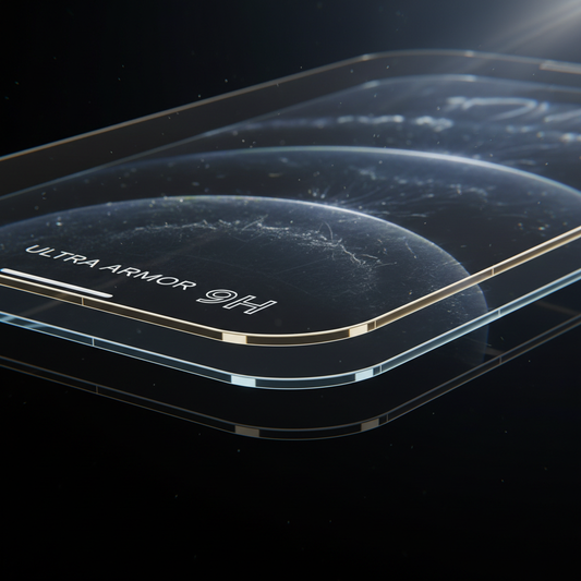 4smarts Second Glass iPhone 16 Pro Max – Detailaufnahme 9H-Härte