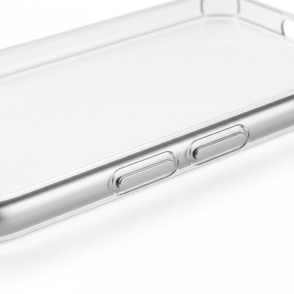 DISPLEX Hülle Samsung Galaxy S25 Edge – Detailansicht schlankes Profil und Kantendesign