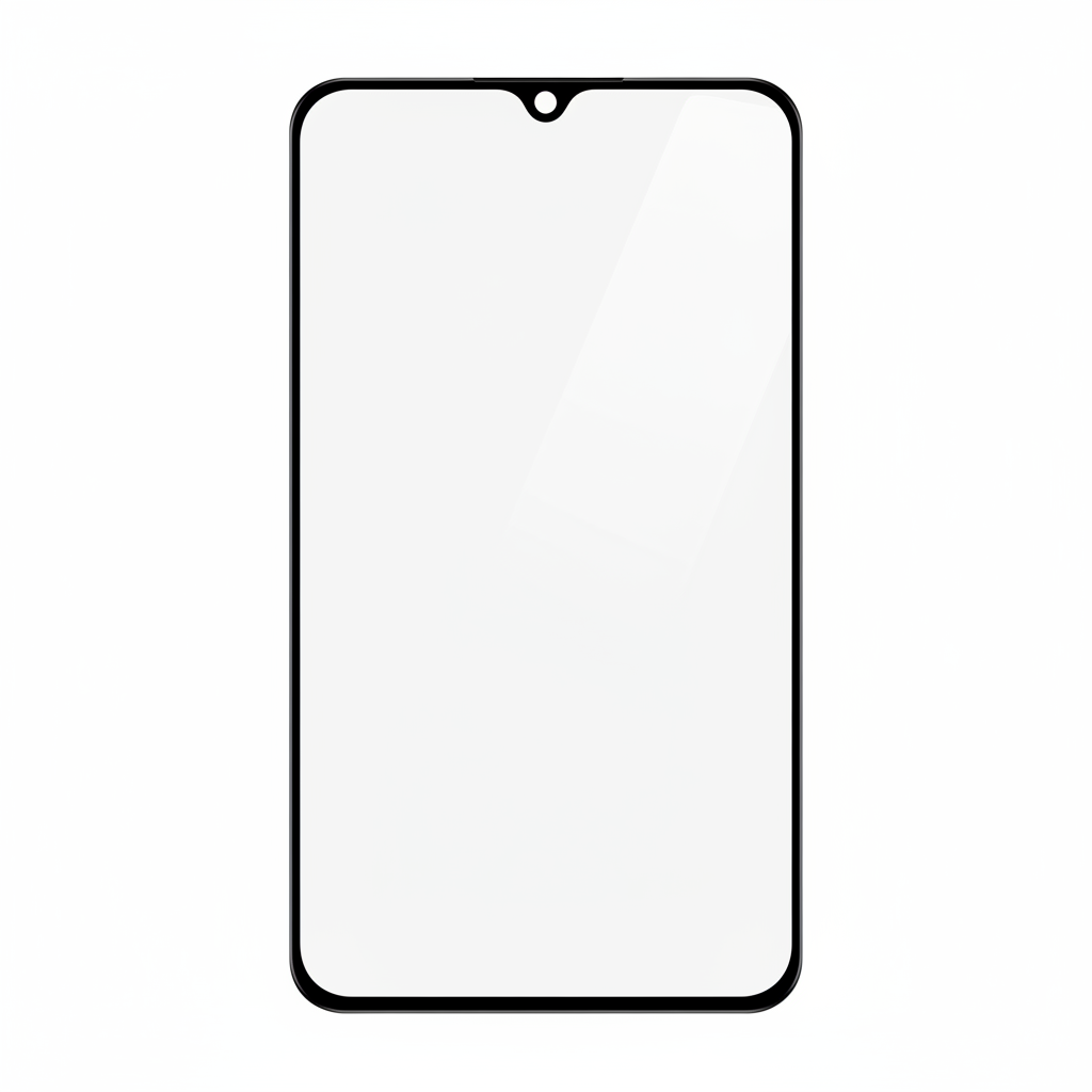 okkes Premium Panzerglas Samsung Galaxy A25 5G 3D Fullscreen – Frontansicht