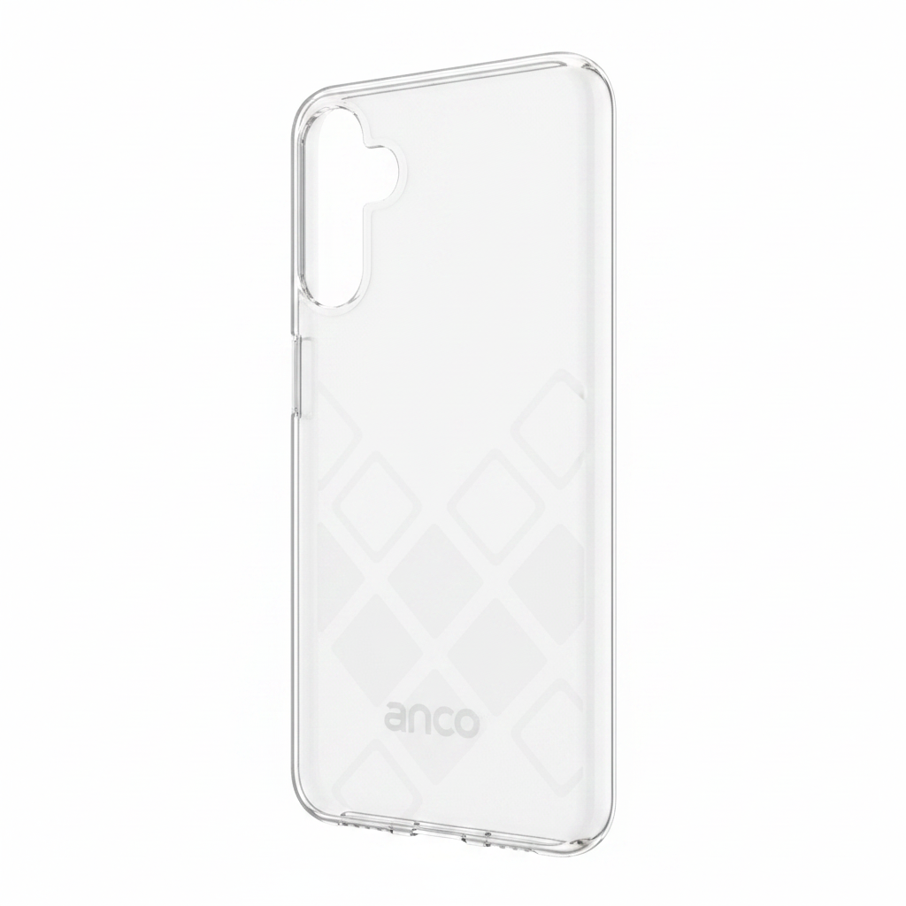 anco Super Slim Case Samsung Galaxy A15 Transparent – Seitenansicht 1,5 mm Profil
