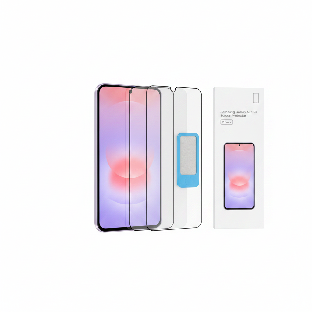 Samsung Screen Protector Galaxy A37 5G 2er Pack Lieferumfang