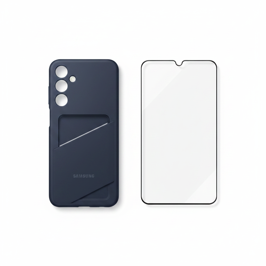 Samsung Card Slot Cover Galaxy A25 5G – Bundle mit Panzerglas