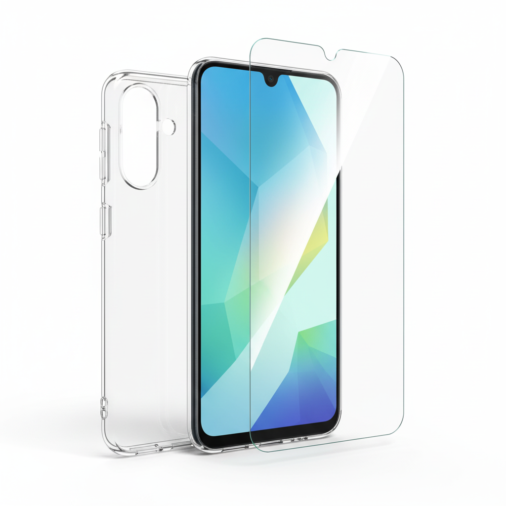 4smarts 360° Schutz Set Galaxy A17 5G – Schräg