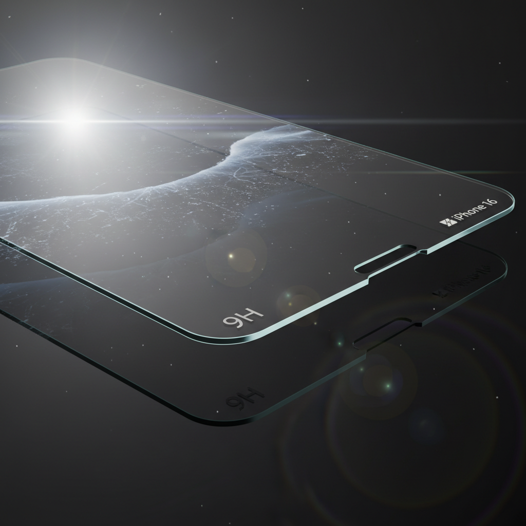 4smarts Second Glass iPhone 16 – Detailaufnahme 9H-Härte