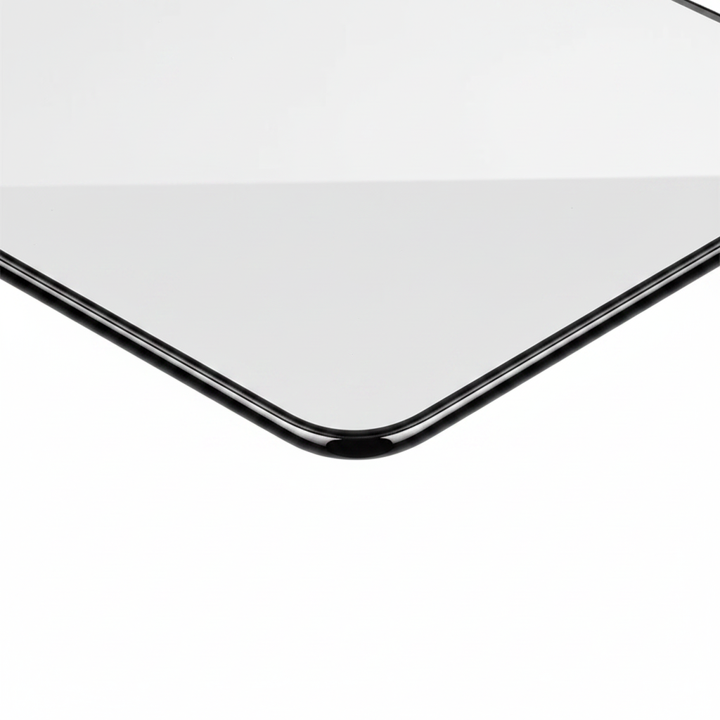 Panzerglas Samsung Galaxy A17 5G – Detailansicht 9H Kante Anti-Fingerprint polierte Ecken