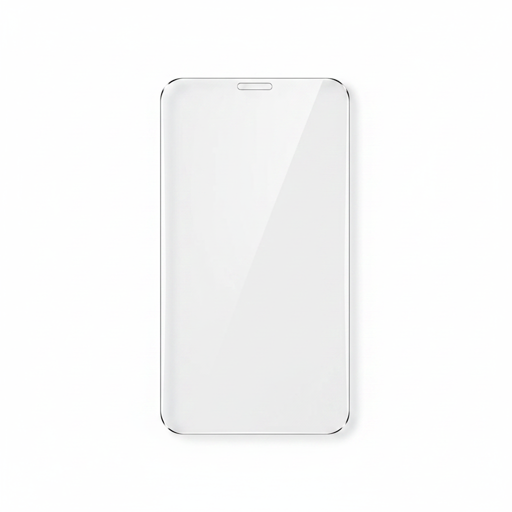 Displayschutzglas Top-Down Ansicht