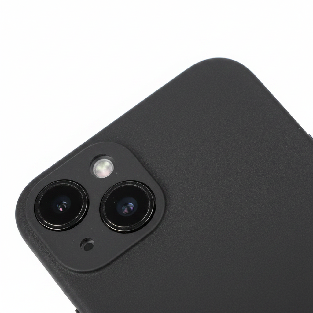 anco Dark Case iPhone 14 – Detailansicht matte Textur
