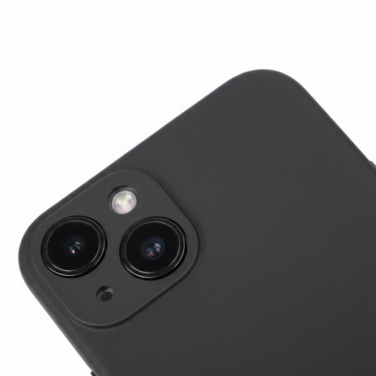 anco Dark Case iPhone 14 – Detailansicht matte Textur