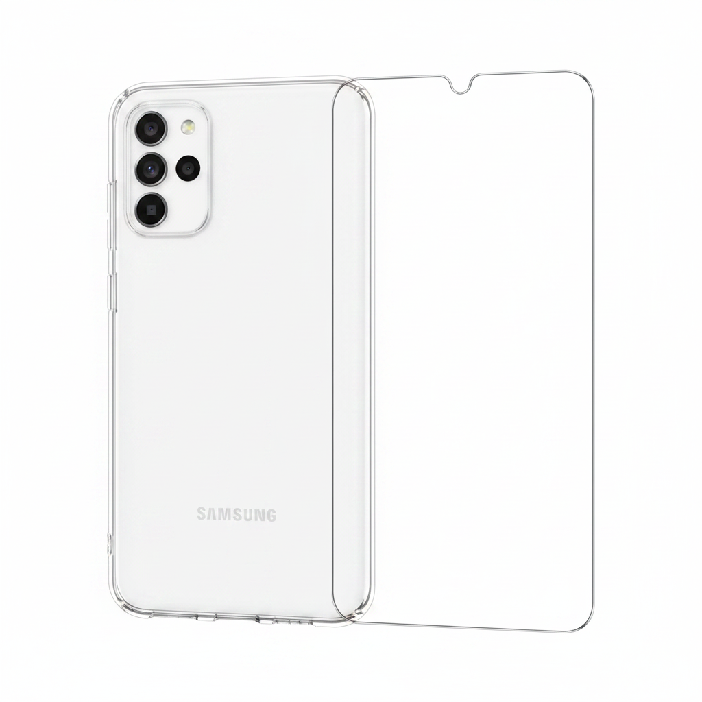 Samsung Displayschutzfolie Galaxy A26 5G – Bundle mit Hülle