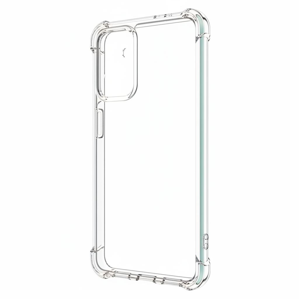 okkes JUMP PLUS Hülle Samsung Galaxy A25 5G – Schrägansicht