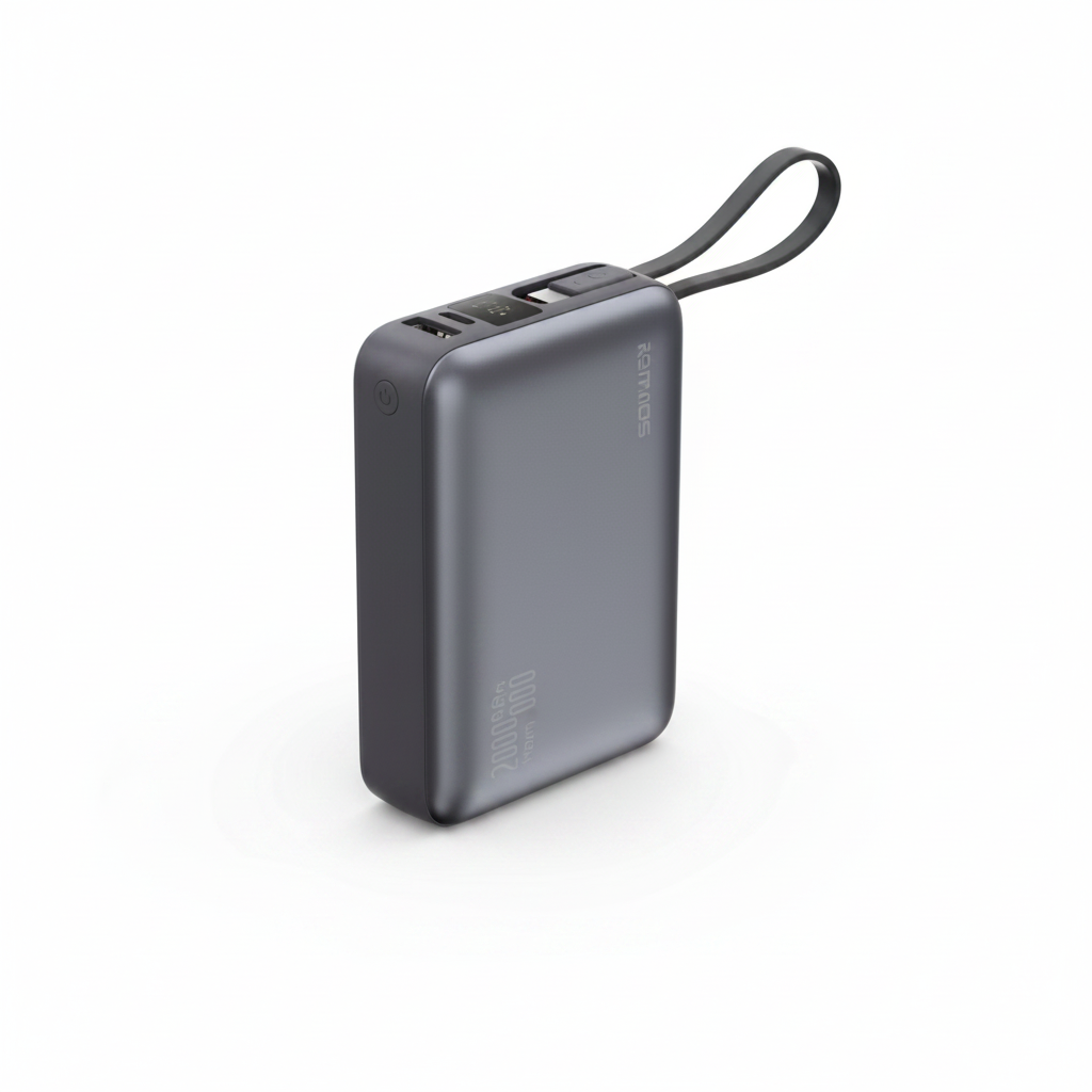 Powerbank Top-Down Ansicht