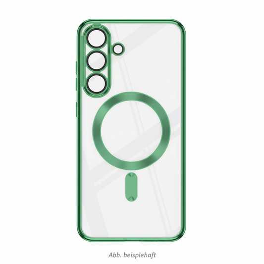 Magnetic Chrome Case S26+ green
