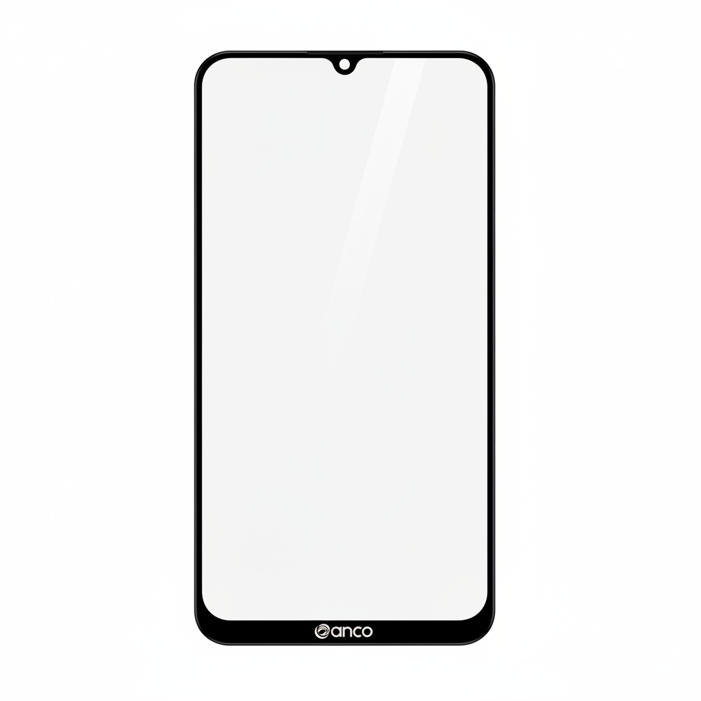 anco Tempered Glass Fullscreen Samsung Galaxy A24 A25 5G Schwarz – Frontansicht