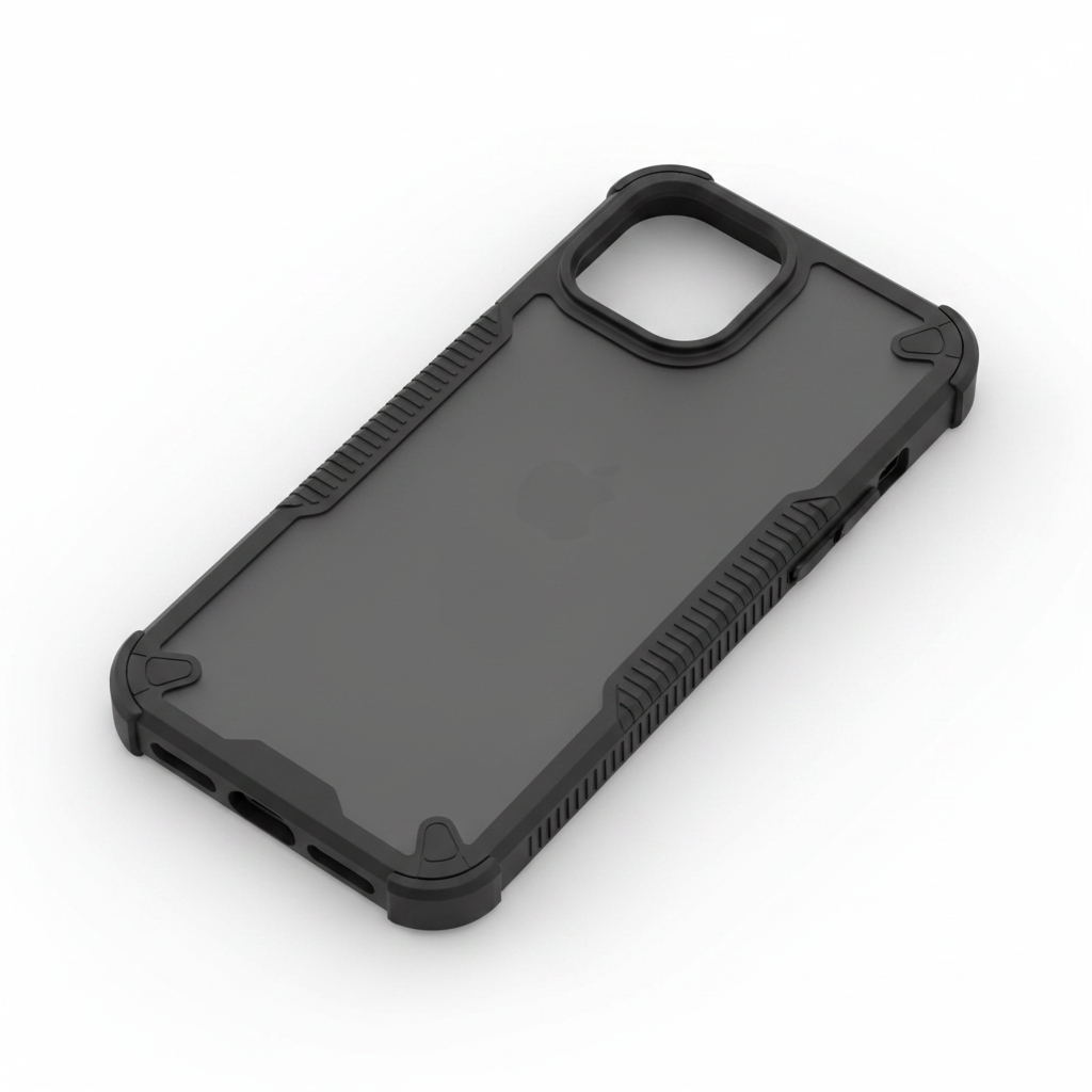 anco Protect Case iPhone 14 – Hauptbild Matt Schwarz ohne Verpackung