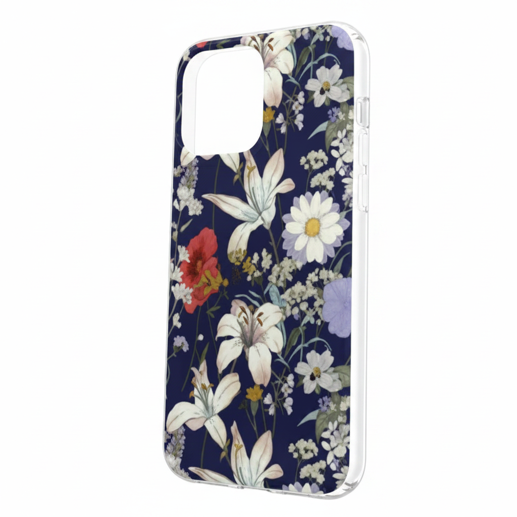 anco Flower Case Samsung Galaxy A57 5G – Schrägansicht
