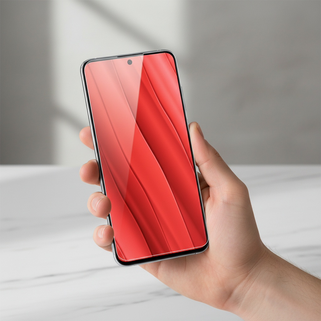 DISPLEX Real Glass Samsung Galaxy S25 Edge – Lifestyle