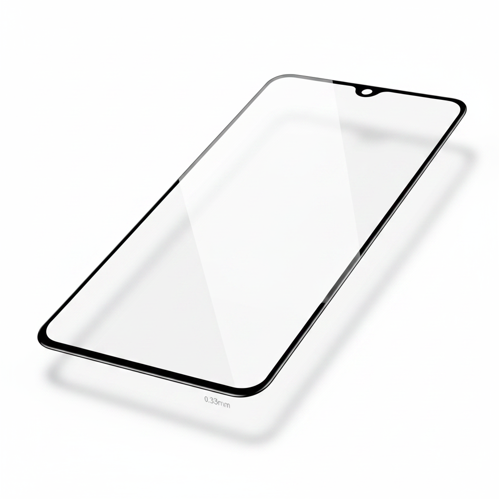 anco Panzerglas Redmi Note 13 Pro+ 5G – Schrägansicht 0,33 mm polierte Kanten