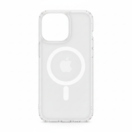 Transparente iPhone 15 Pro Max MagSafe Hülle – Frontansicht