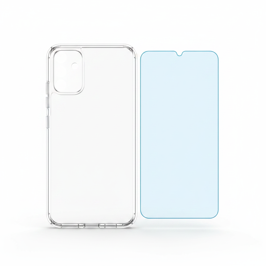 Mobeen Panzerglas Galaxy A26 5G – Bundle mit Hülle