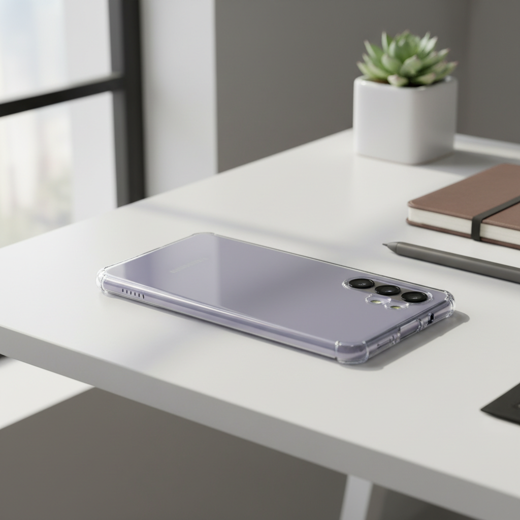anco Super Slim Case Samsung Galaxy S25 FE – Lifestyle transparentes Design