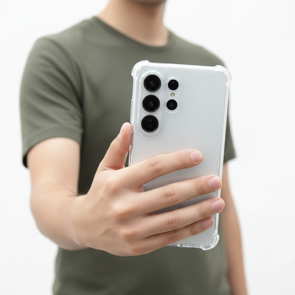 Google Pixel Hülle transparent Shockproof Anwendungsbild