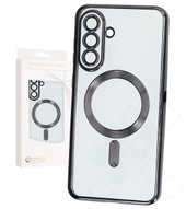 anco Magnetic Chrome Case Galaxy A36 5G – MagSafe Hülle Transparent Black Chrome