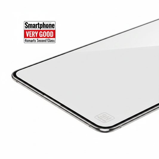 4smarts Second Glass S26+ – Detailansicht 9H Kante Anti-Fingerprint polierte Ecken