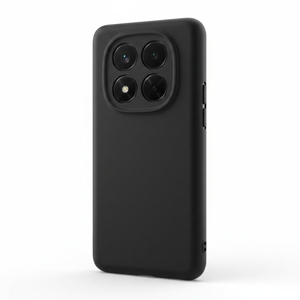 anco Dark Case Xiaomi Redmi Note 14 Pro 4G schwarz – Matte TPU Hülle