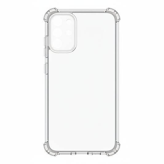 okkes JUMP PLUS Case Samsung Galaxy A35 5G – Hauptbild transparent weißer Hintergrund
