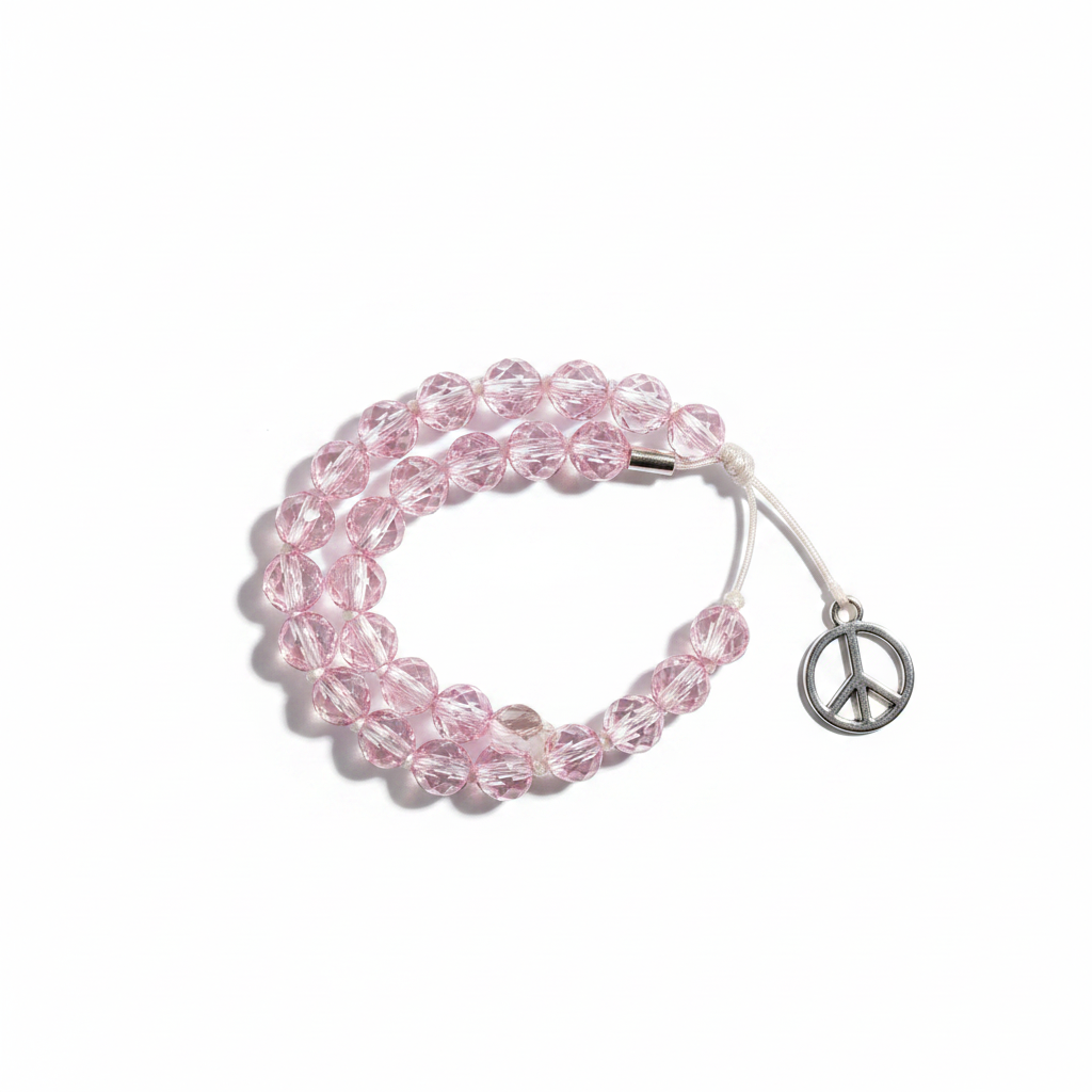 Guess Crystals Hand Strap – Hauptbild Rosa ohne Verpackung