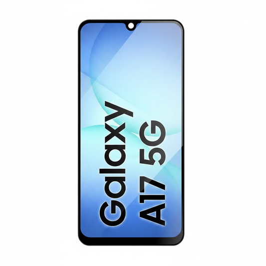 Panzerglas Samsung Galaxy A17 5G – Fullscreen Frontansicht ohne Verpackung