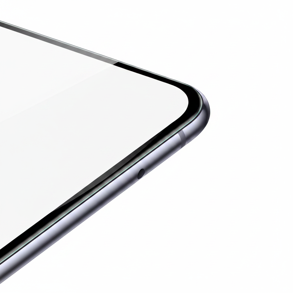 okkes Premium 3D Panzerglas S25 Ultra – Detailansicht 0,18 mm Kante polierte Ecken Anti-Fingerprint
