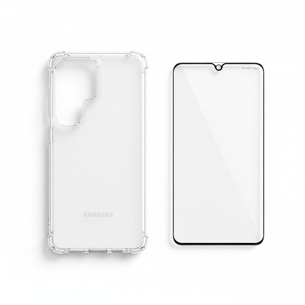 Bundlebild – anco Protect Case + Panzerglas S26 Ultra