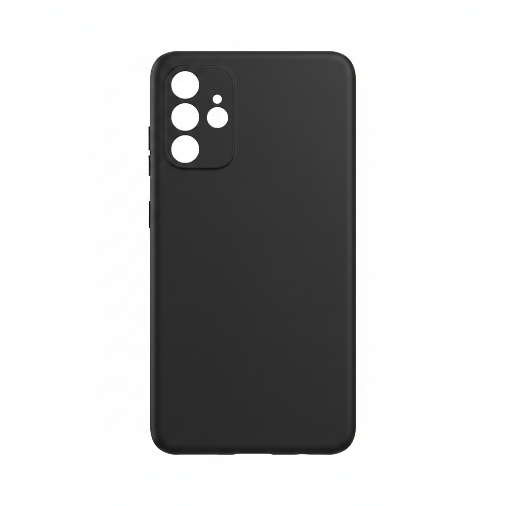 anco Dark Case Samsung Galaxy A25 5G Schwarz Matt – Frontansicht