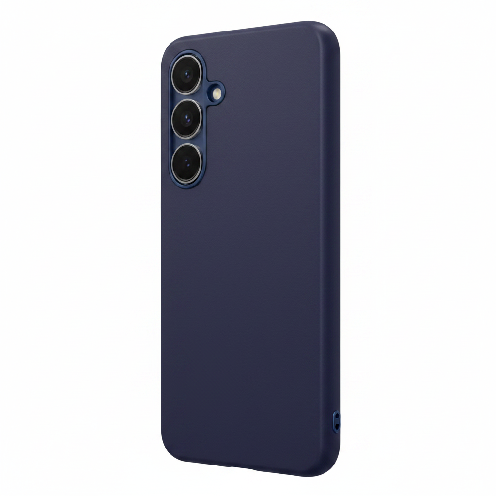 Samsung Kindsuit Cover Galaxy S25 FE – Rückseite Kunstleder & Aluminium-Tasten