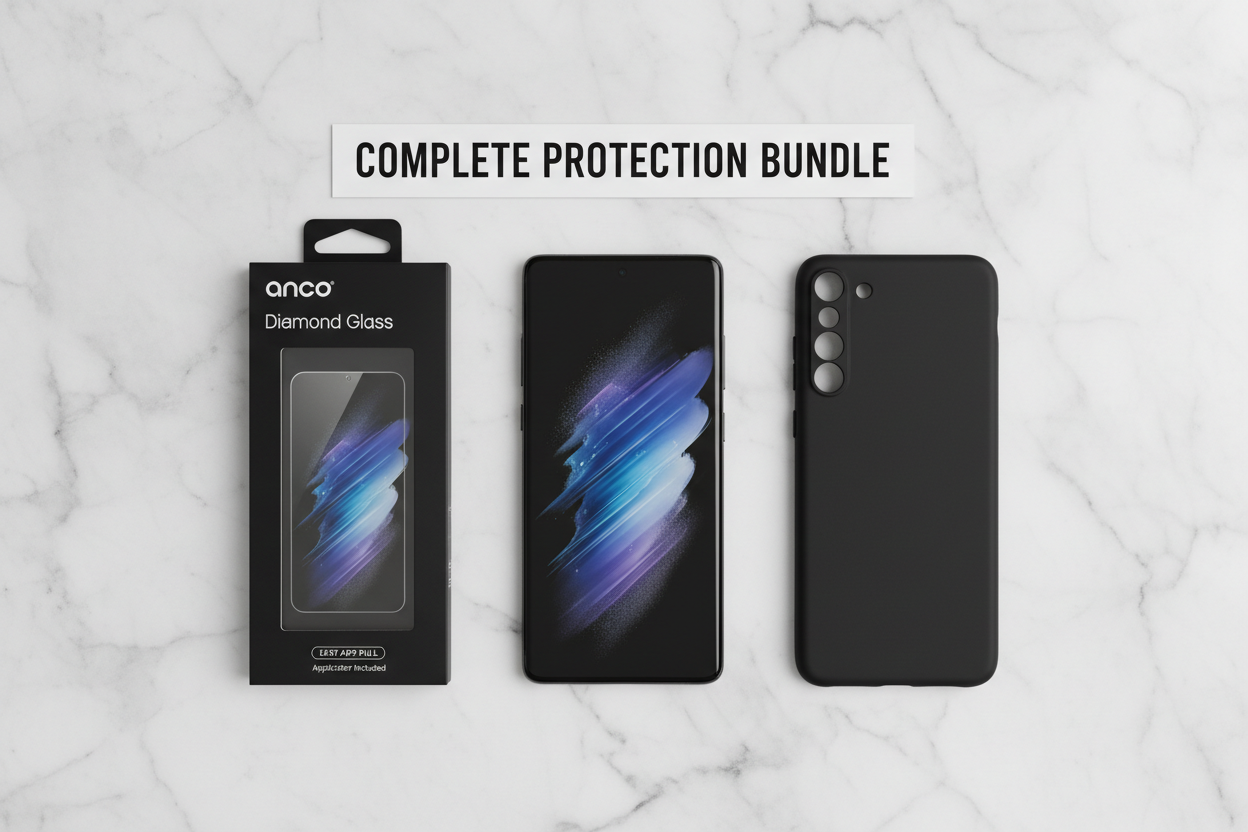 anco Diamond Glass S26 Ultra - Bundle