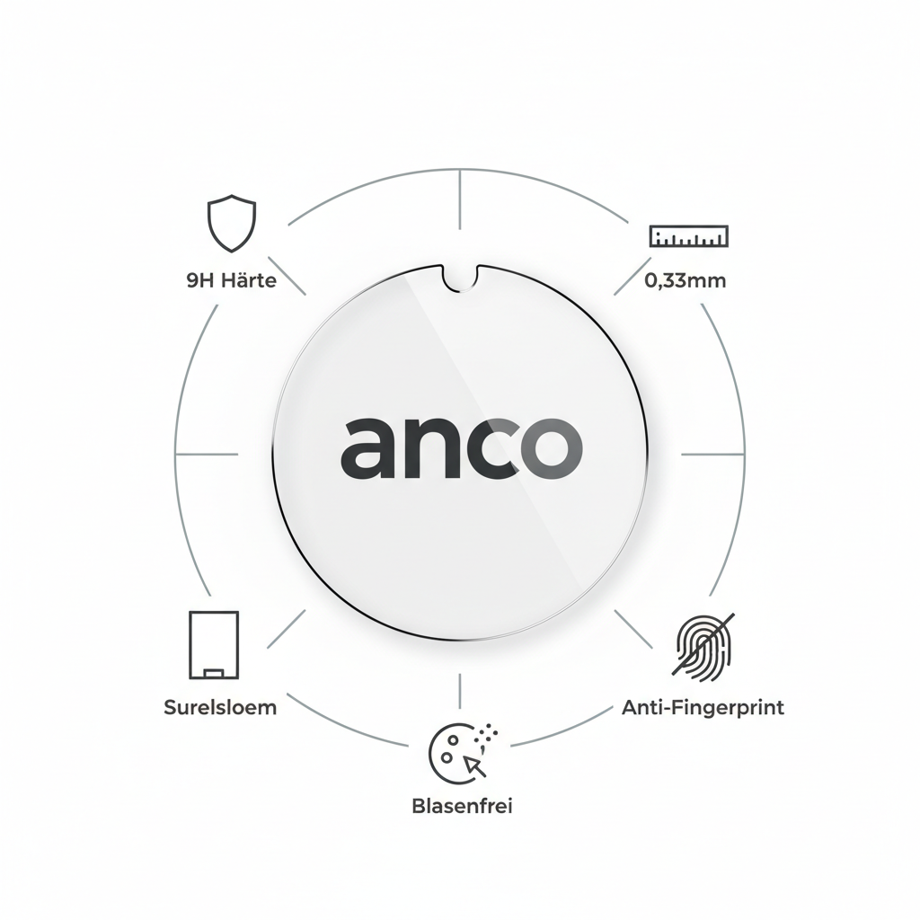 anco Tempered Glass Google Pixel 10 – Features Infografik