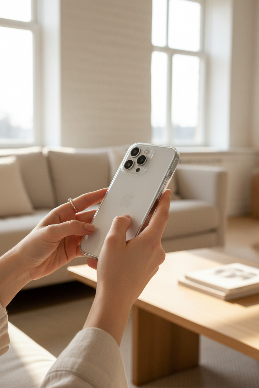 anco Super Slim Case iPhone 14 Pro Lifestyle Foto