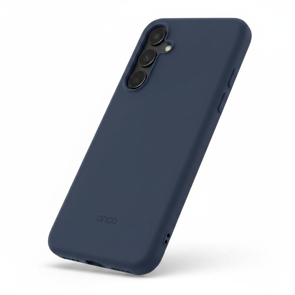 anco Liquid Silicone Case Samsung Galaxy A35 5G – Schrägansicht