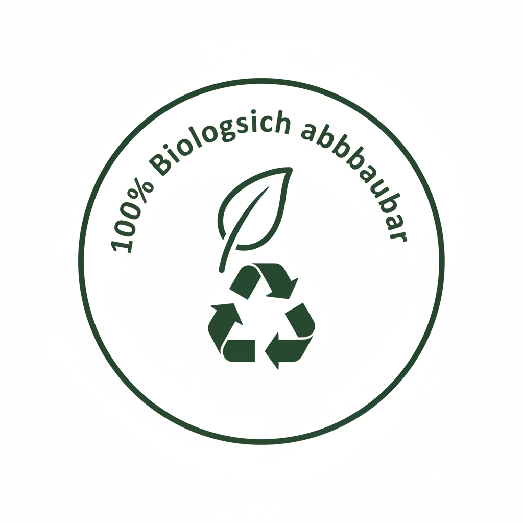 Badge 100% Biologisch abbaubar – anco Bioly Case