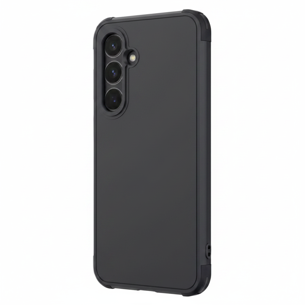 Samsung Rugged Cover Galaxy S25 FE – Rückseite auf Gerät Grip & Kamerarand