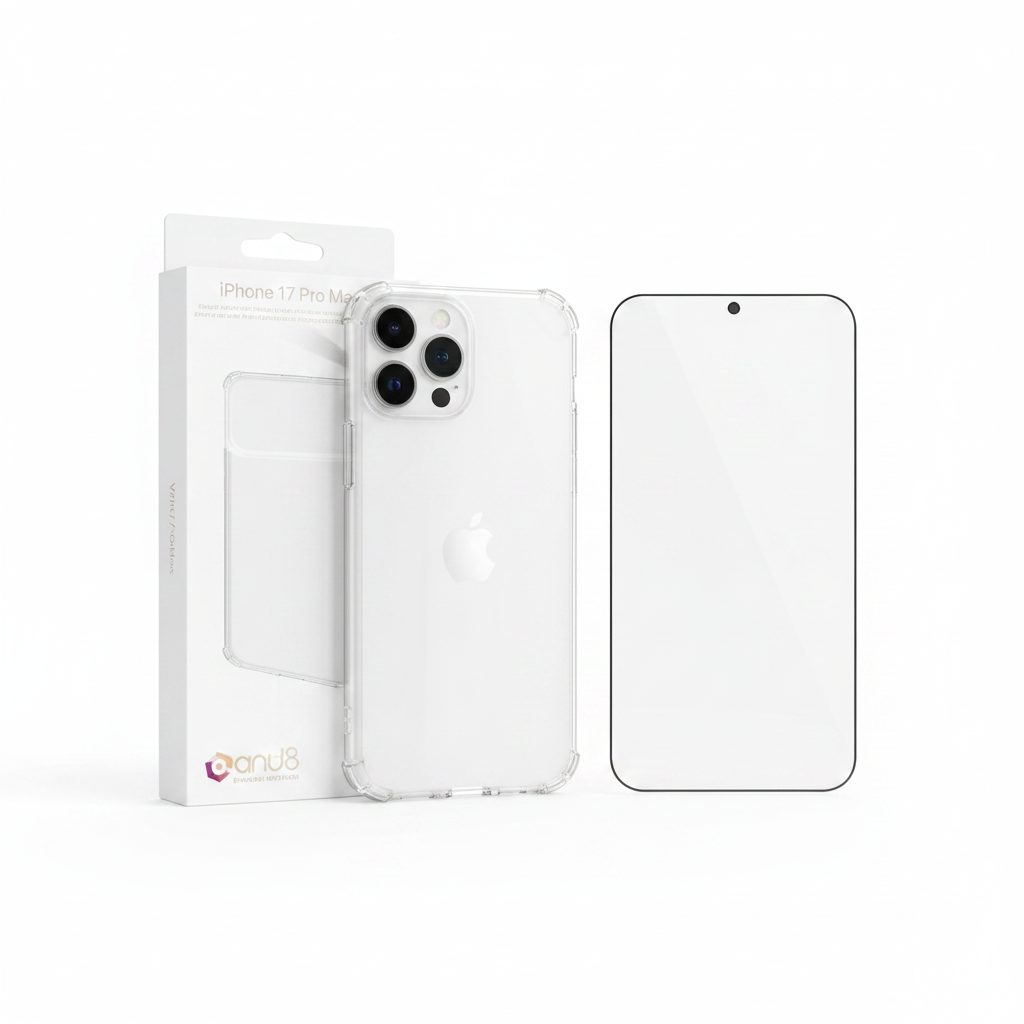 anco Protect Case iPhone 17 Pro Max Bundle mit Schutzglas