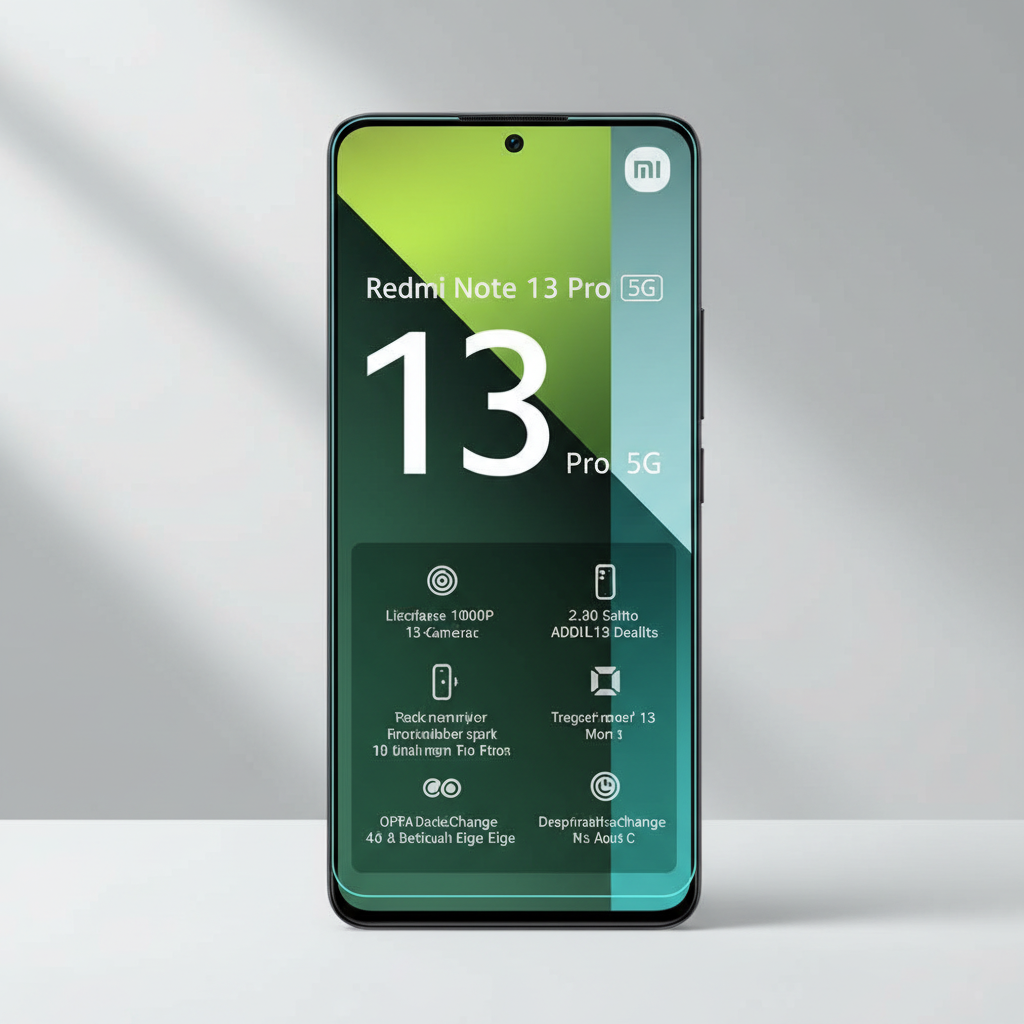 Displayschutzglas auf Smartphone
