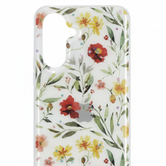 anco Flower Case Galaxy A17 – Detail Blumenprint